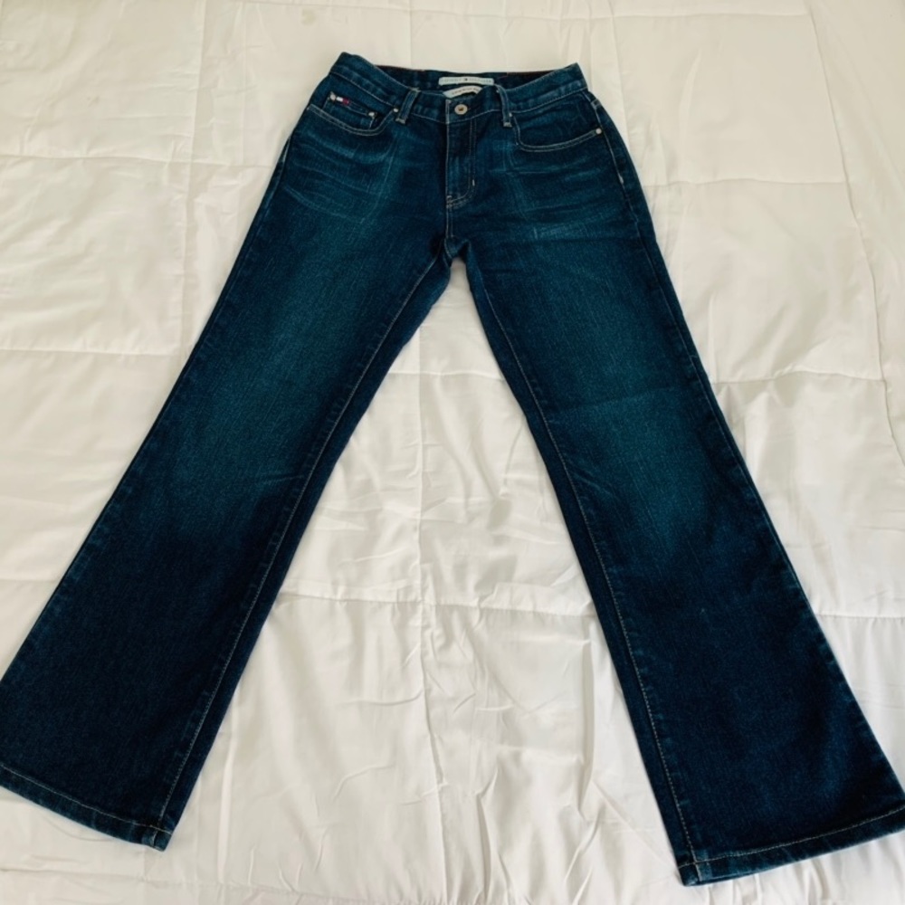 TOMMY HILFIGER Jeans Low Rise Boot USED ONCE ONLY